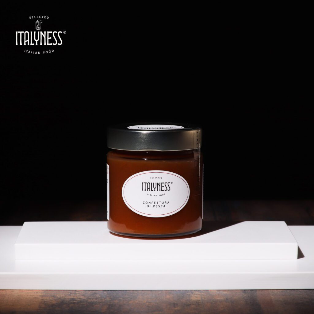 confettura pesca artigianale italiana