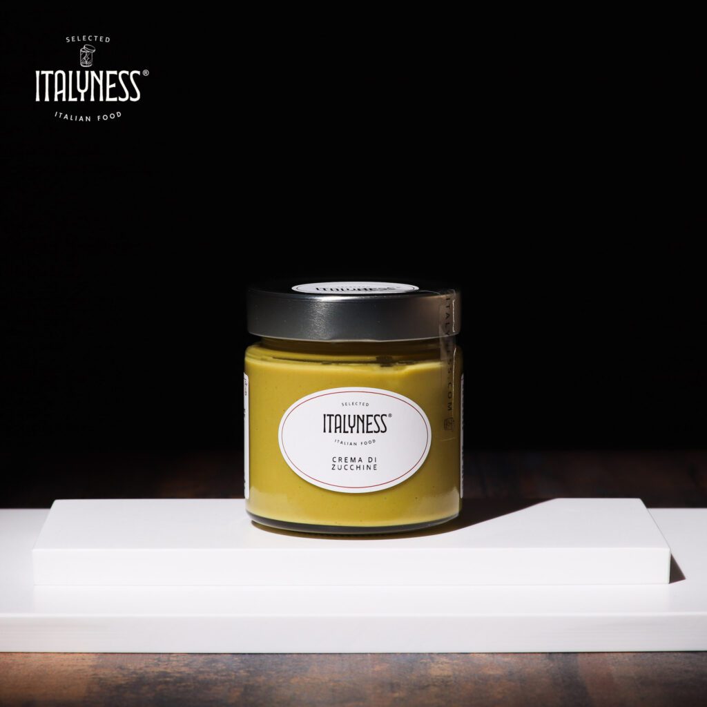 crema zucchine spalmabile italiana