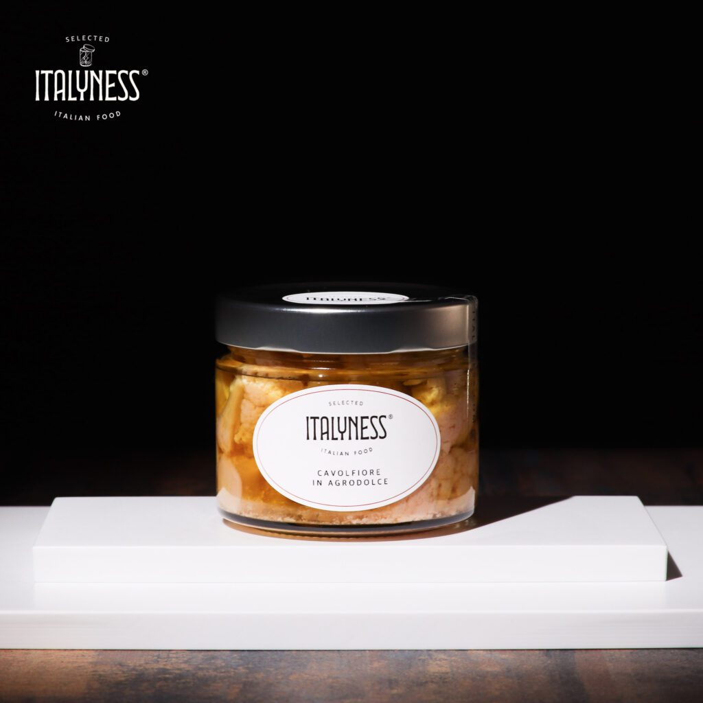 cavolfiore agrodolce artigianale italiano