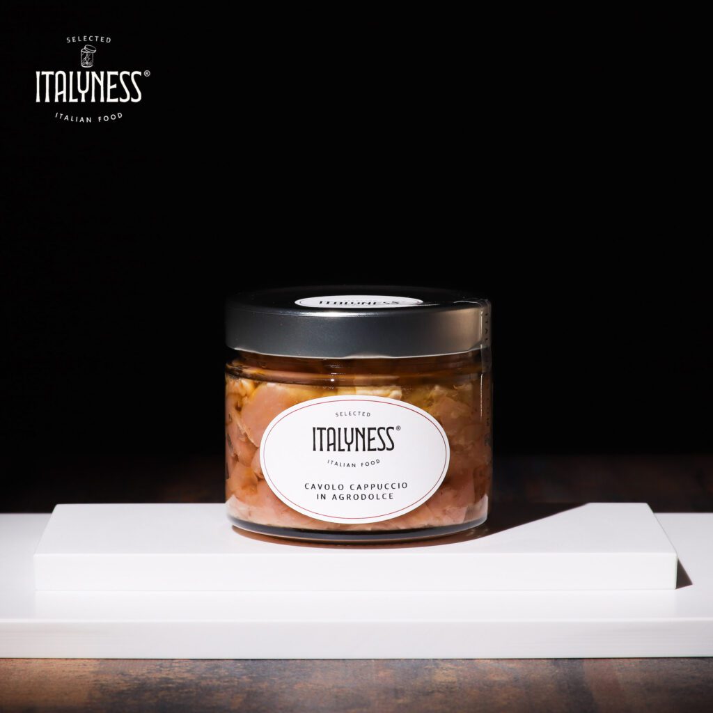 cavolo cappuccio agrodolce artigianale italiano
