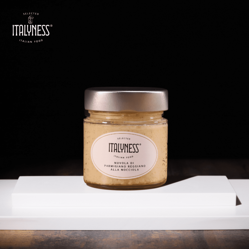 crema di parmigiano e nocciole spalmabile gourmet